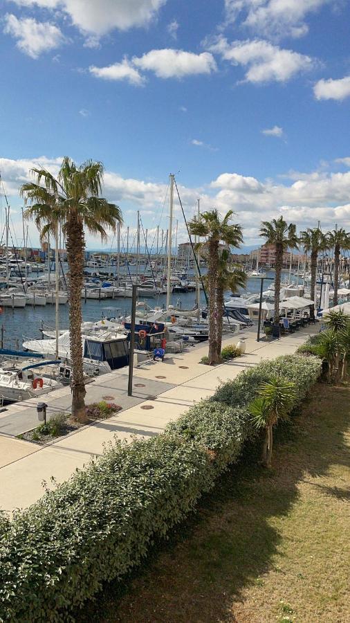 Port Barcares Vue Port Et Mer Le Barcarès Exteriör bild